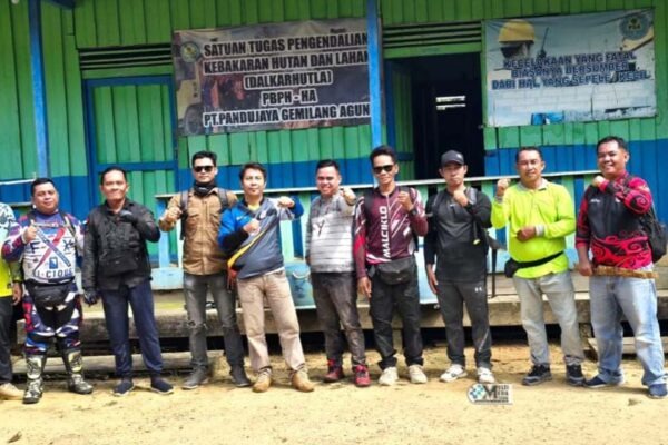 Pemerintah Kecamatan Murung Pantau Tata Batas Antar Desa