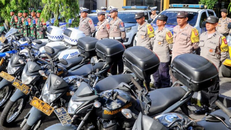 Laksanakan Apel Gelar Pasukan, Polresta Palangka Raya Resmi Awali Ops Zebra Telabang 2025