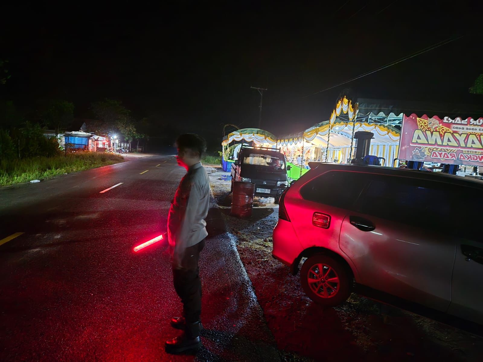 Polsek Rakumpit Lanjutkan Patroli ke Toko Warga di Petuk Barunai