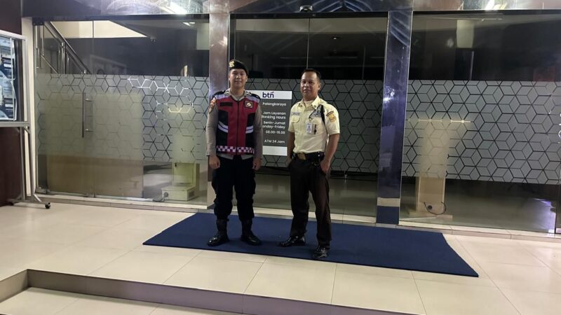 Satsamapta Polresta Palangka Raya Tingkatkan Patroli di Kawasan Perbankan