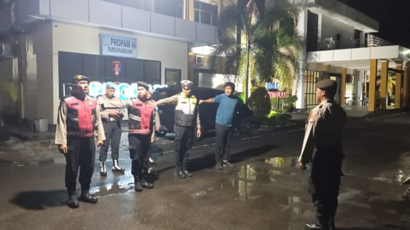 Polresta Palangka Raya Apel Persiapan Patroli Harkamtibmas Dipimpin Wapawas