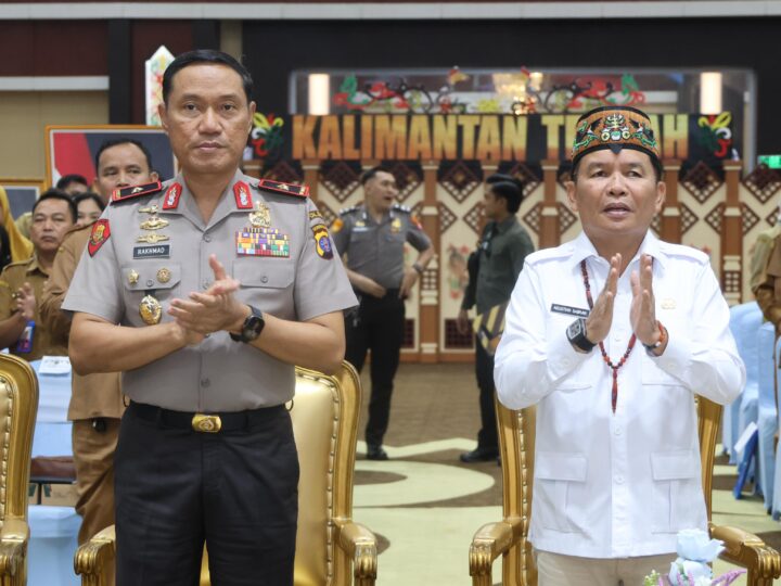 Dukung Program Pemerintah, Wakapolda Kalteng Hadiri Rakortek Percepatan Operasional Koperasi Merah Putih