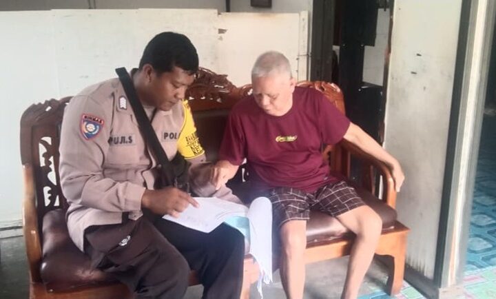 Bhabinkamtibmas Langkai Sambang Pengurus RT dan RW untuk Perkuat Sinergi Kamtibmas