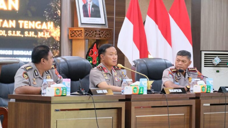 Rakernis Fungsi Binmas, Wakapolda Kalteng Tekankan Perkuat Peran Polisi Penolong