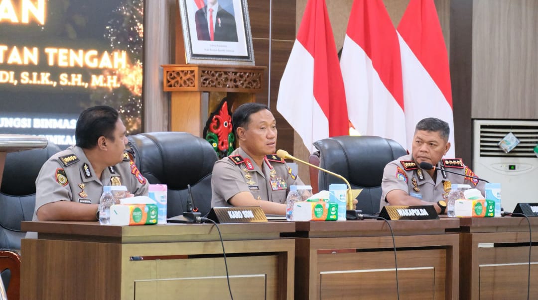 Rakernis Fungsi Binmas, Wakapolda Kalteng Tekankan Perkuat Peran Polisi Penolong