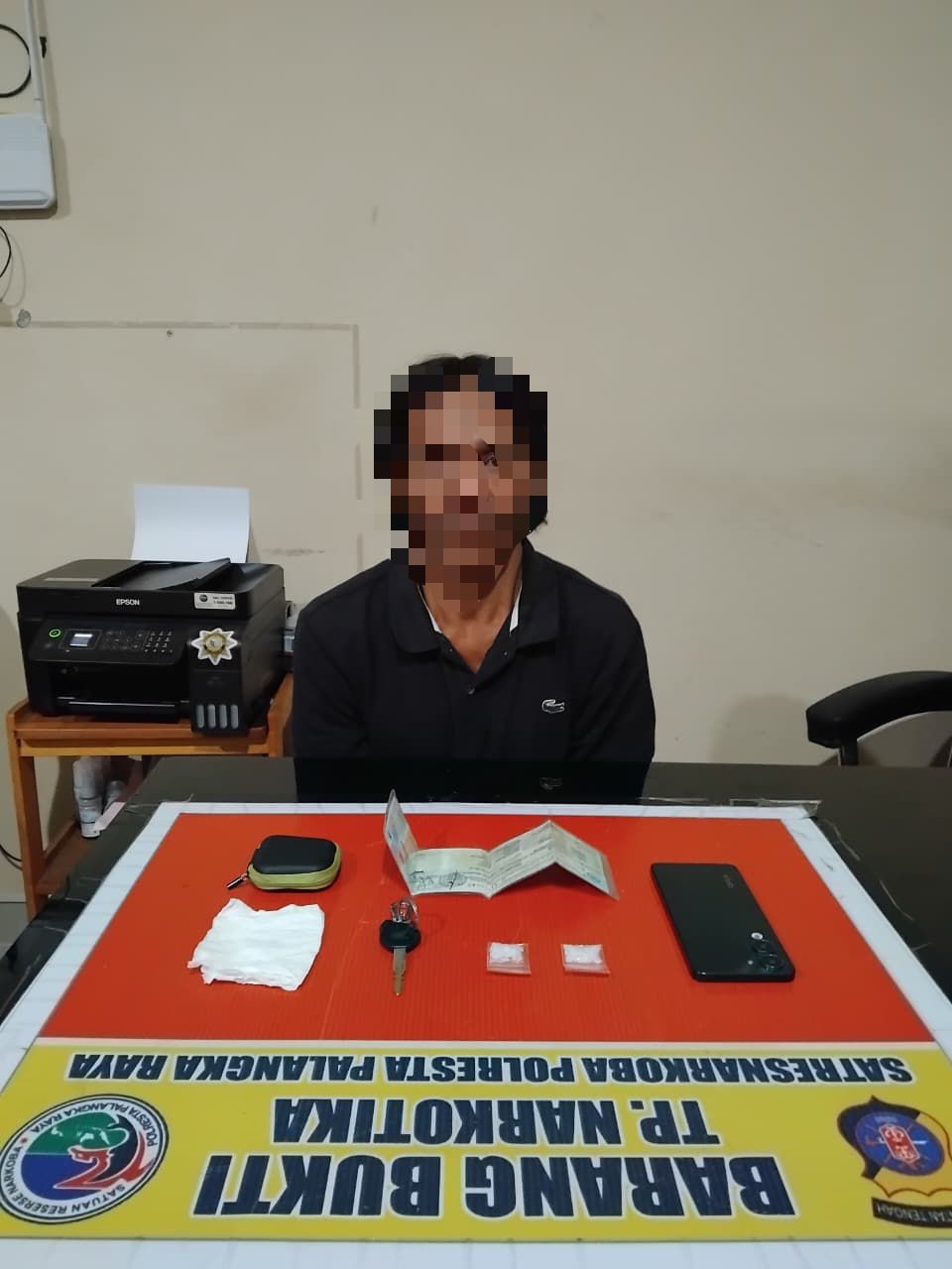 Satresnarkoba Polresta Palangka Raya Amankan Pengedar Sabu di Bereng Bengkel