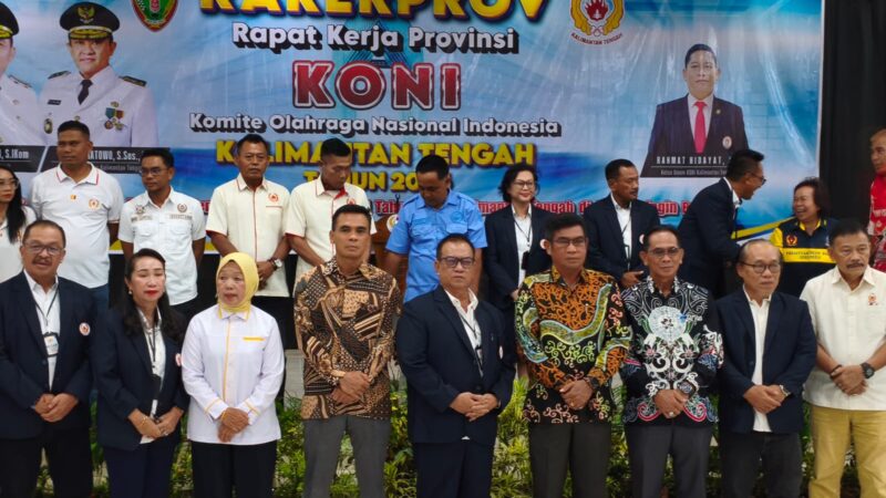 KONI Kalteng Matangkan Persiapan Porprov XIII 2026 Lewat Rakerprov di Palangka Raya