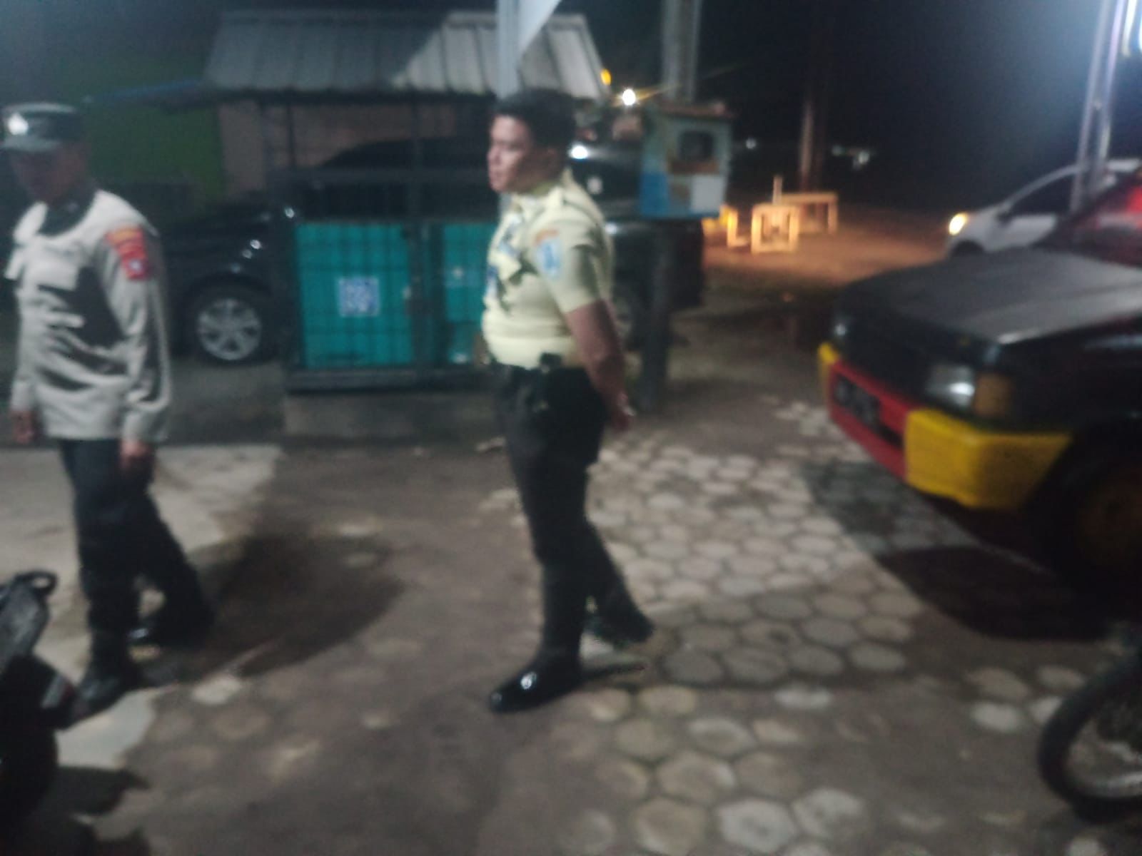 Berikan Rasa Aman, Polsek Sabangau Patroli ke Gardu Induk PLN