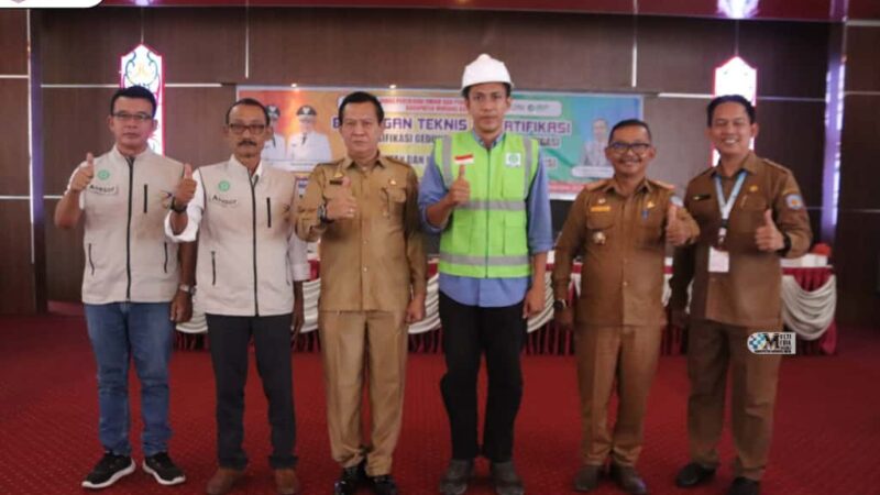 Pemkab Mura Gelar Bimtek & Sertifikasi Tenaga Kerja di Bidang Konstruksi