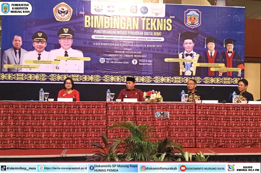 Wabup Mura Buka Bimtek Pengembangan Inovasi Pendidikan Digital Hebat