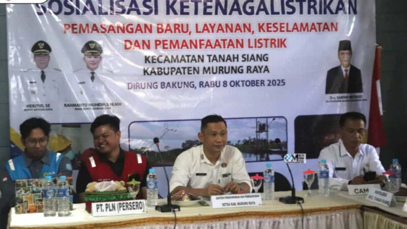 Pemkab Mura Gelar Sosialisasi Ketenagalistrikan