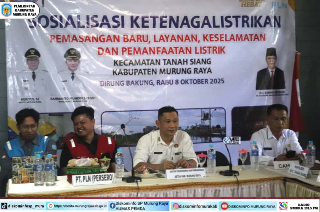 Pemkab Mura Gelar Sosialisasi Ketenagalistrikan