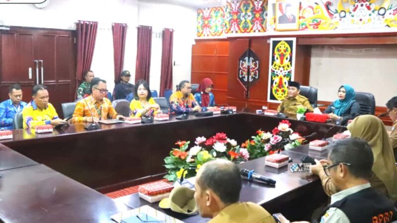 Pemkab Murung Raya Terima Kunker Poltekkes Kemenkes Palangka Raya