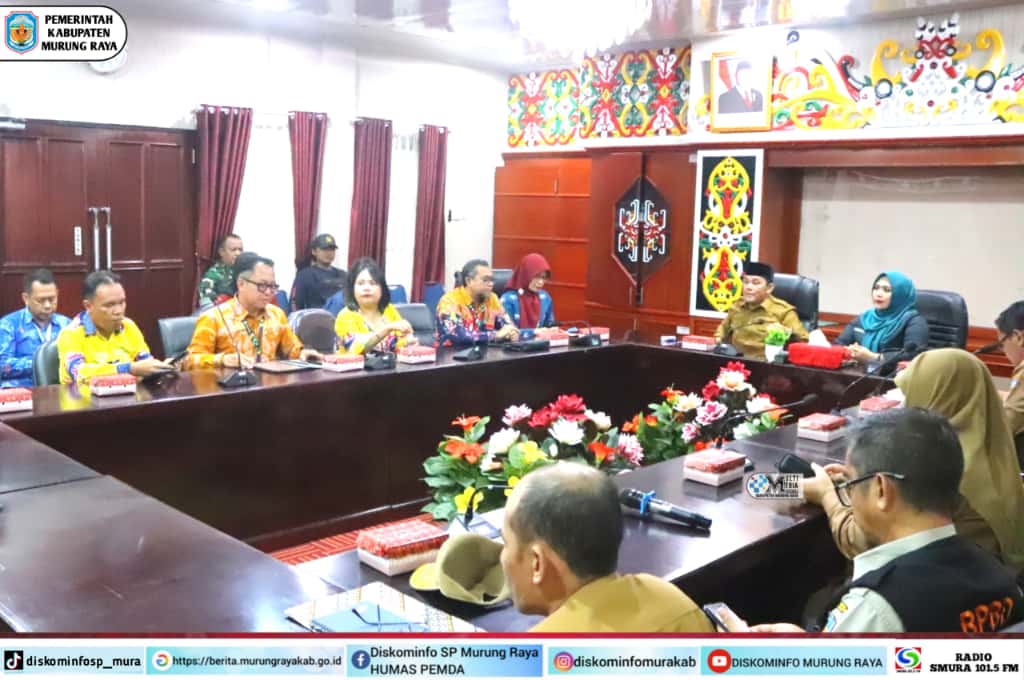 Pemkab Murung Raya Terima Kunker Poltekkes Kemenkes Palangka Raya