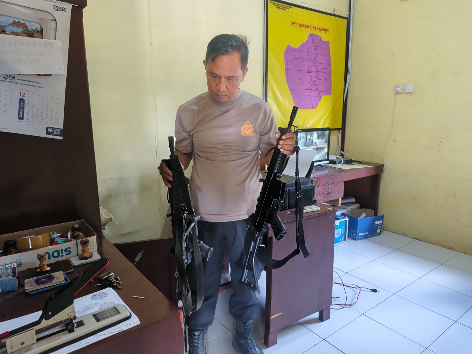 Polsek Rakumpit Cek Kesiapan Inventaris untuk Dukung Kelancaran Tugas Lapangan