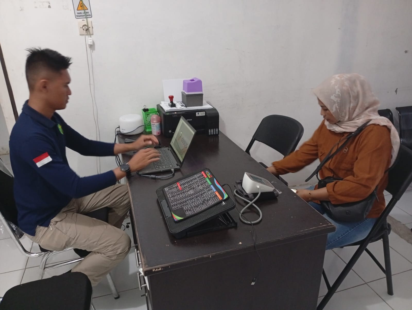 Sidokkes Polresta Palangka Raya Layani Pemeriksaan Kesehatan dan Konseling bagi Personel dan Keluarga