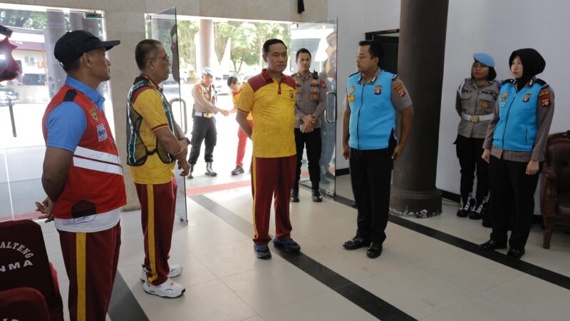 42 Peserta Calon Siswa Penerimaan Bintara Brimob Polri Ikuti Tes Rikkes II di Polda Kalteng