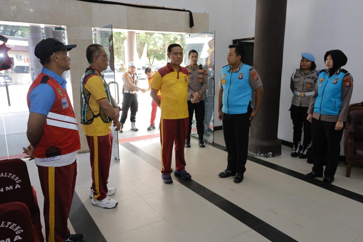 42 Peserta Calon Siswa Penerimaan Bintara Brimob Polri Ikuti Tes Rikkes II di Polda Kalteng