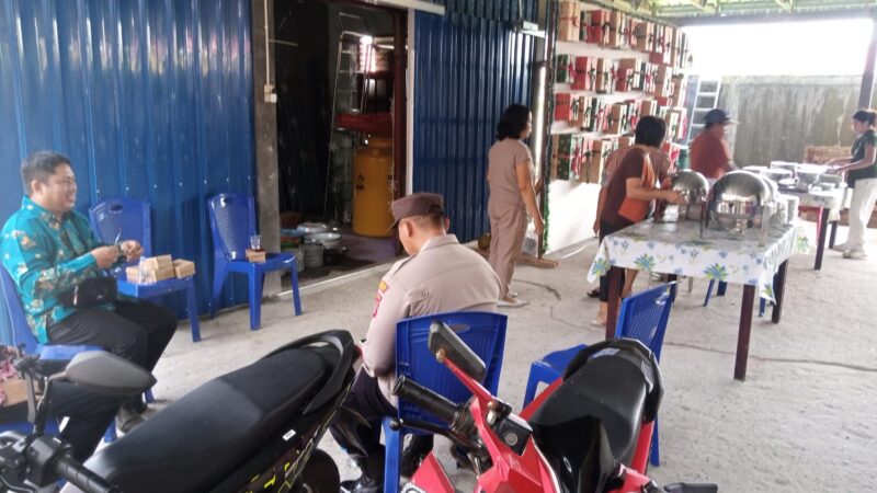 Jaga Toleransi dan Kamtibmas, Polsek Sabangau Lakukan Patroli di Gereja