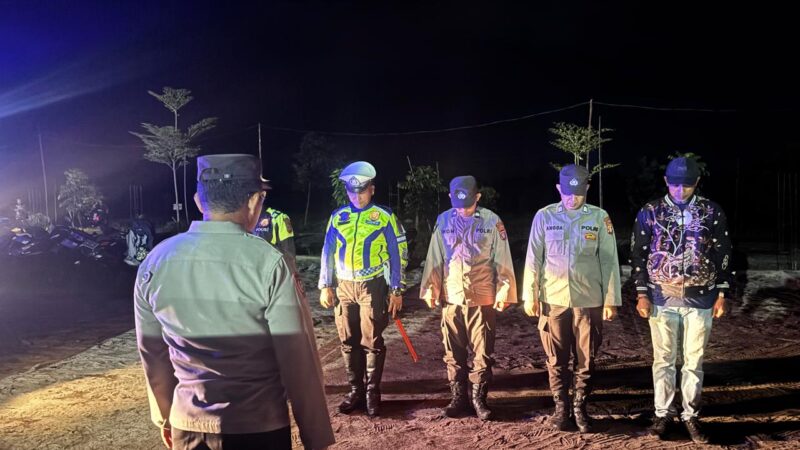 Unit Turjawali Pastikan Pergelaran Wayang Kulit Pakuwojo di Palangka Raya Tetap Lancar dan Aman