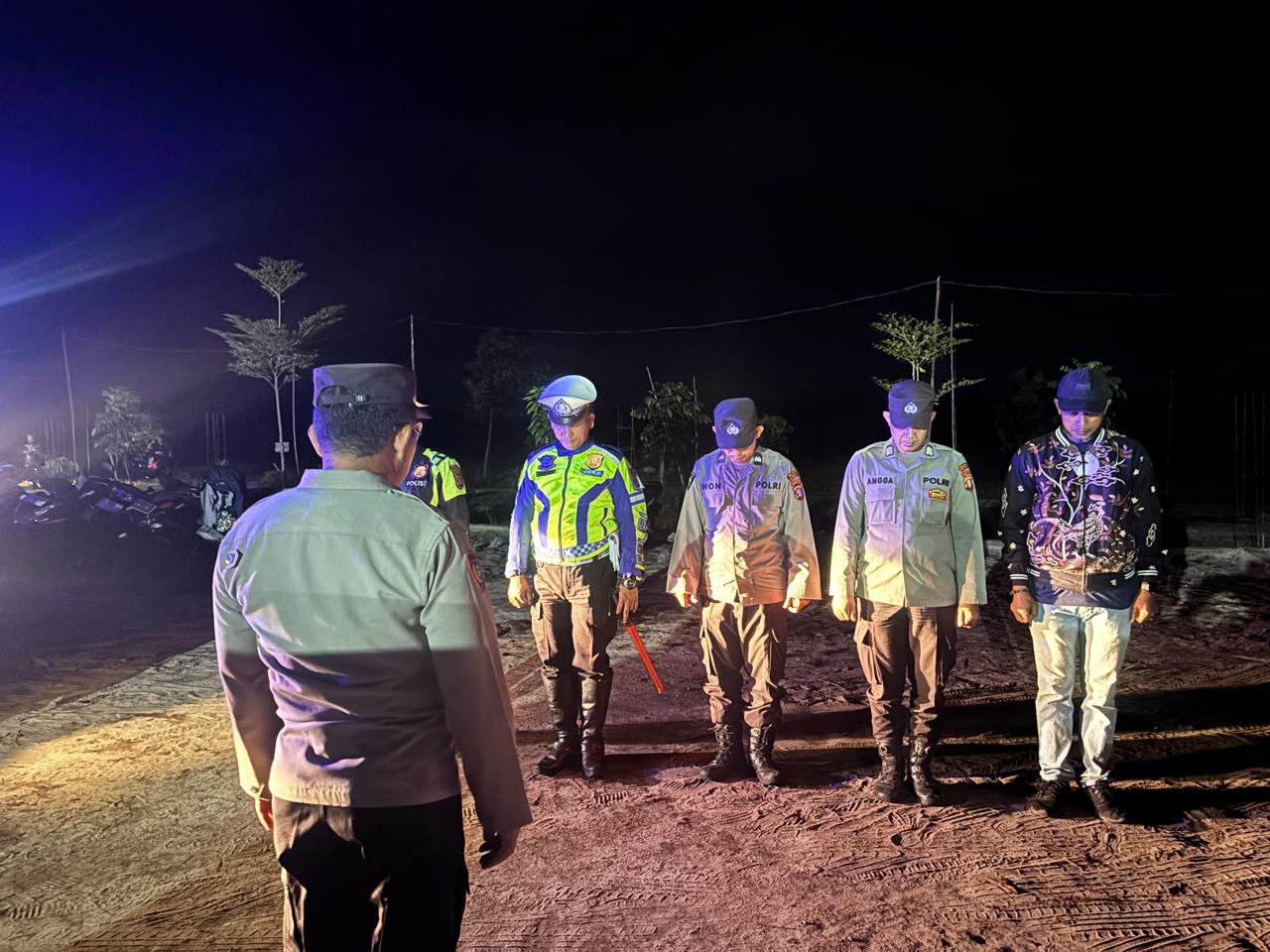 Unit Turjawali Pastikan Pergelaran Wayang Kulit Pakuwojo di Palangka Raya Tetap Lancar dan Aman