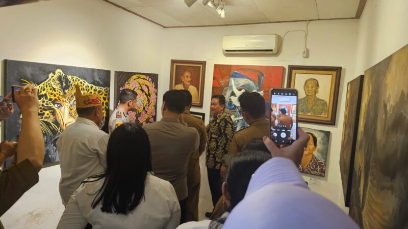 Polresta Palangka Raya Hadiri Peresmian Museum Seni Rupa Lampang Tandang