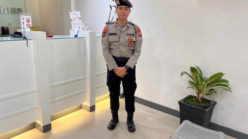 Satpamobvit Polresta Palangka Raya Hadir Jaga Keamanan Perbankan di Pusat Kota