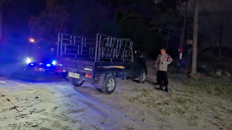 Anggota Polsek Bukit Batu Sambangi Warung Warga di Kelurahan Sei Gohong