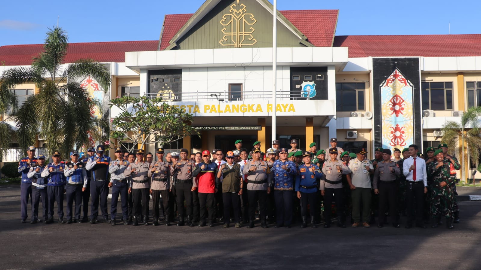 Dukung Operasi Lilin Telabang, Polresta Palangka Raya Tugaskan 48 Personel