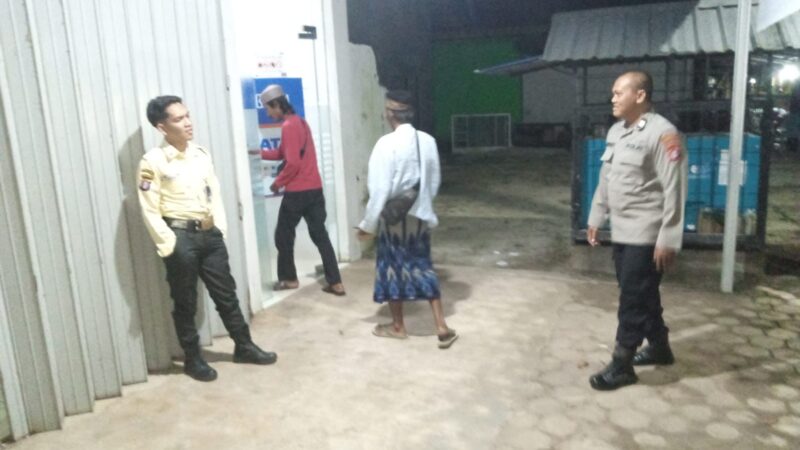 Polsek Sabangau Patroli Sambang ke BRI Kalampangan, Tingkatkan Pengamanan di Perbankan