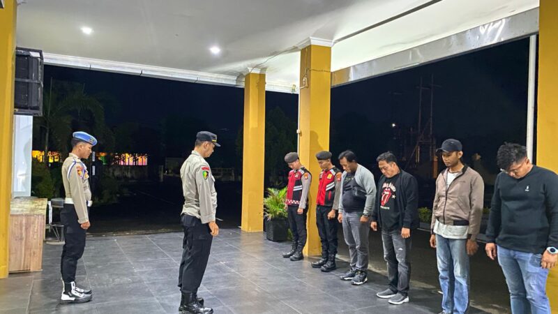 Sebelum Patroli Harkamtibmas, Polresta Palangka Raya Gelar Apel Kesiapan Personel