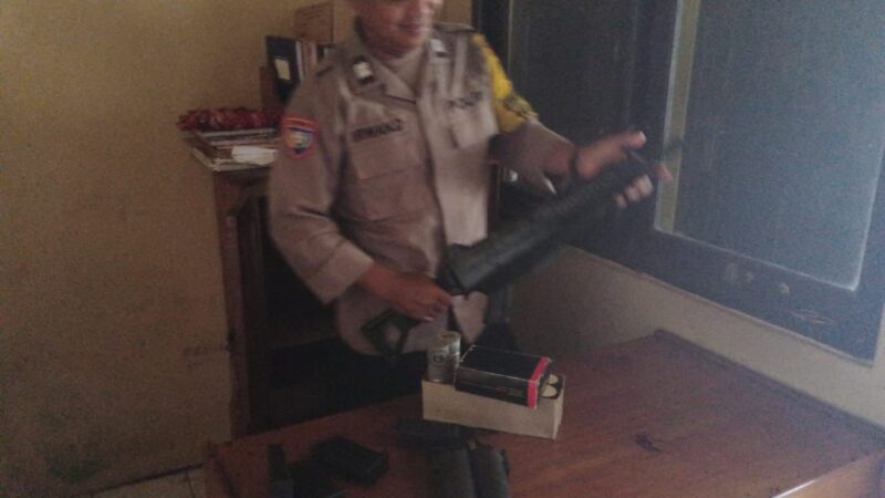 Dukung Kinerjanya, Polsek Sabangau Periksa Inventaris Penjagaan