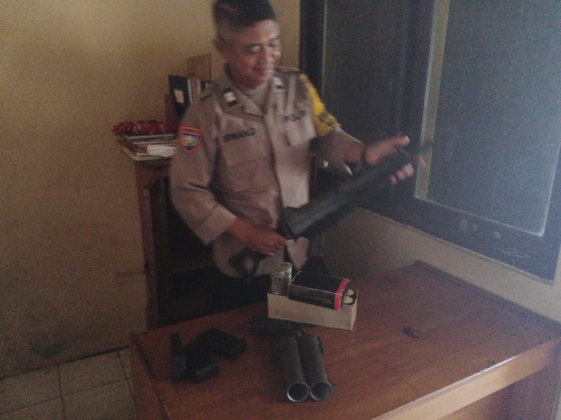 Dukung Kinerjanya, Polsek Sabangau Periksa Inventaris Penjagaan