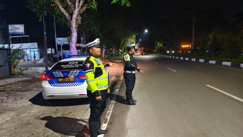 Jelang Nataru, Polresta Palangka Raya Intensifkan Patroli Malam Jaga Kondusivitas Kota