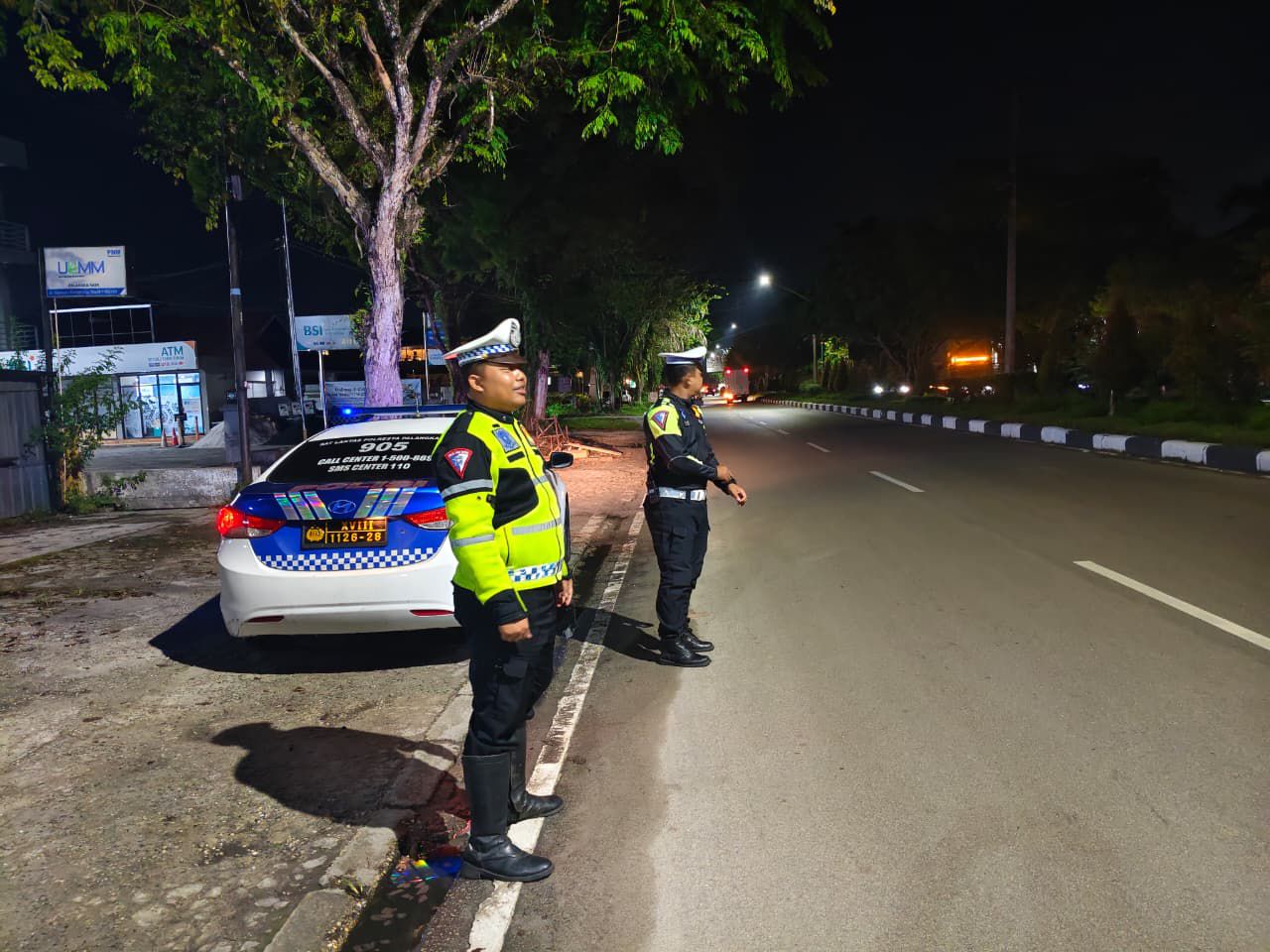 Jelang Nataru, Polresta Palangka Raya Intensifkan Patroli Malam Jaga Kondusivitas Kota