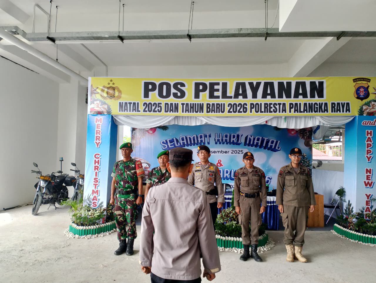 Jaga Kenyamanan Pengunjung, Pos Yan Duta Mall Siaga di Momen Nataru