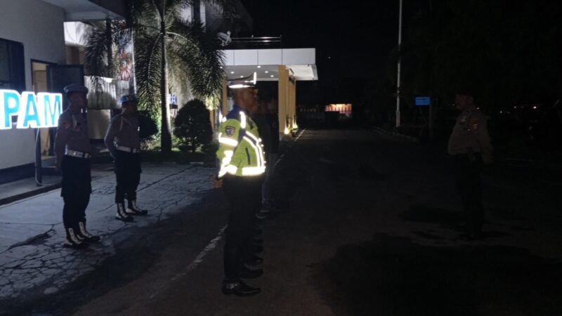 Polresta Palangka Raya Gelar Apel Kesiapan Patroli Harkamtibmas Dipimpin Wapawas