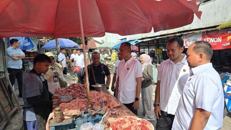 Satgas Pangan  Polda Kalteng Lakukan Cek  Stok Dan Harga Pangan Jelang Hari Besar Keagamaan Nasional (HBKN) 2025