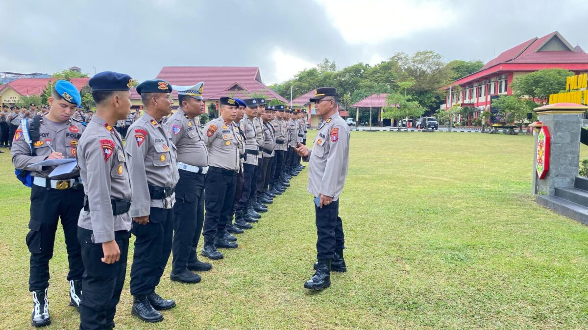 Polda Kalteng Kerahkan 350 Personel, Bantu Pengamanan Haul ke-21 Guru Sekumpul di Kalsel