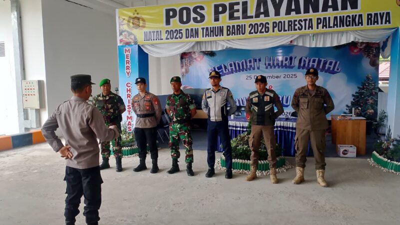 Berikan Rasa Aman Libur Natal, Polsek Rakumpit Selenggarakan Blue Light Patrol