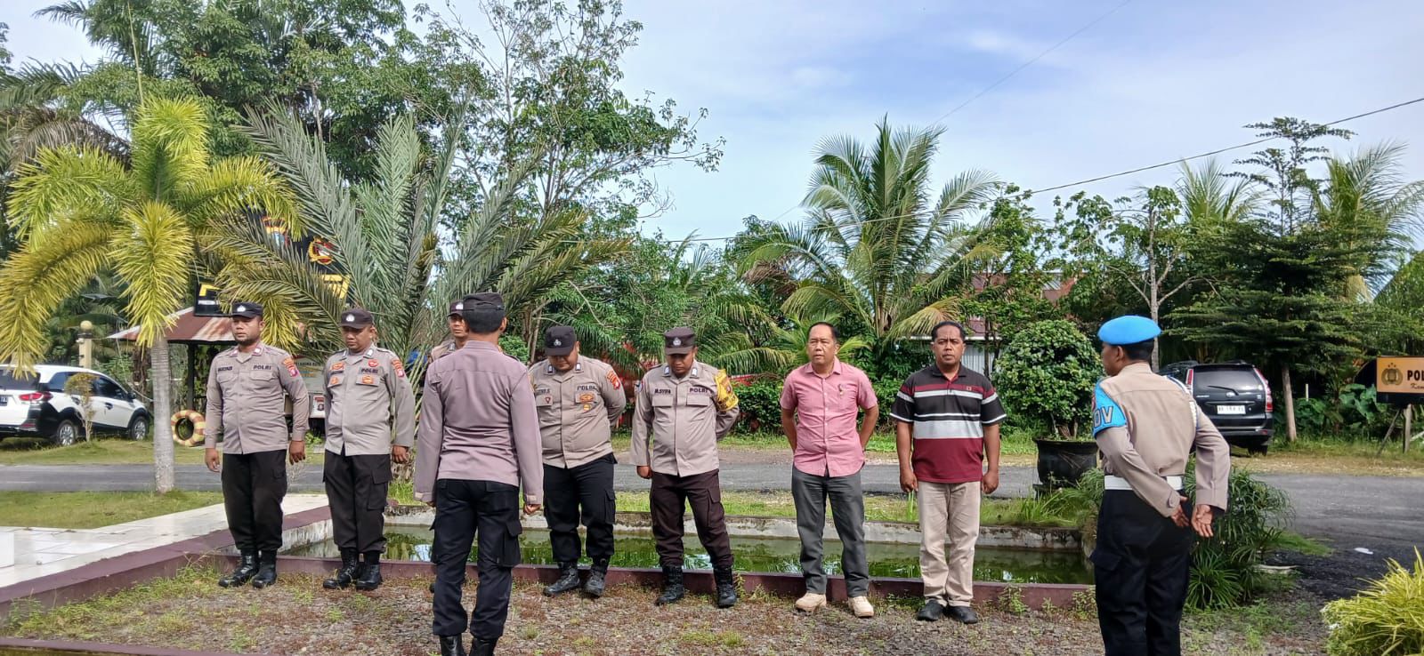 Jelang Tahun Baru, Kapolsek Rakumpit Ingatkan Kesiapsiagaan Personel