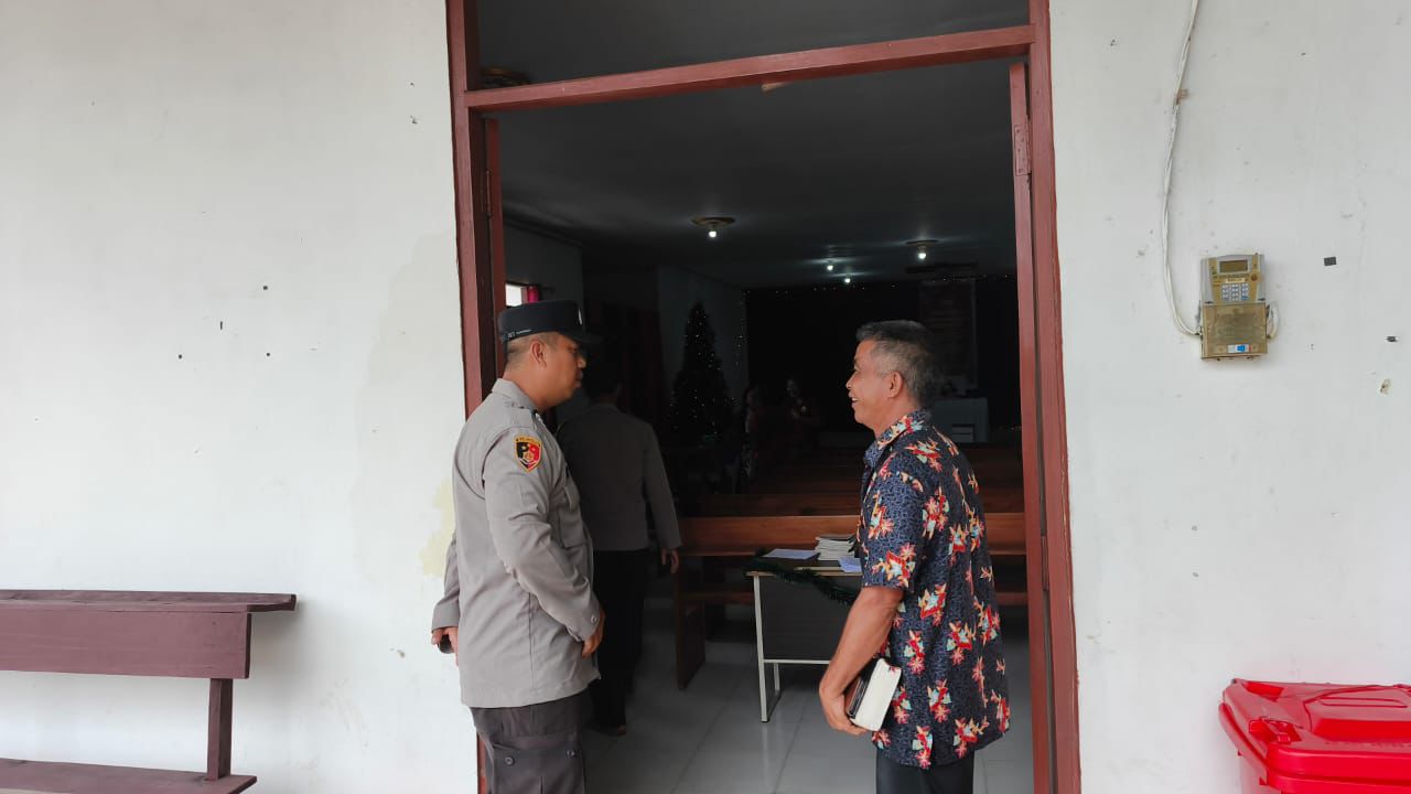 Awal Tahun 2026 Berjalan Aman, Polsek Rakumpit Laksanakan Patroli dan Monitoring Ibadah Gereja