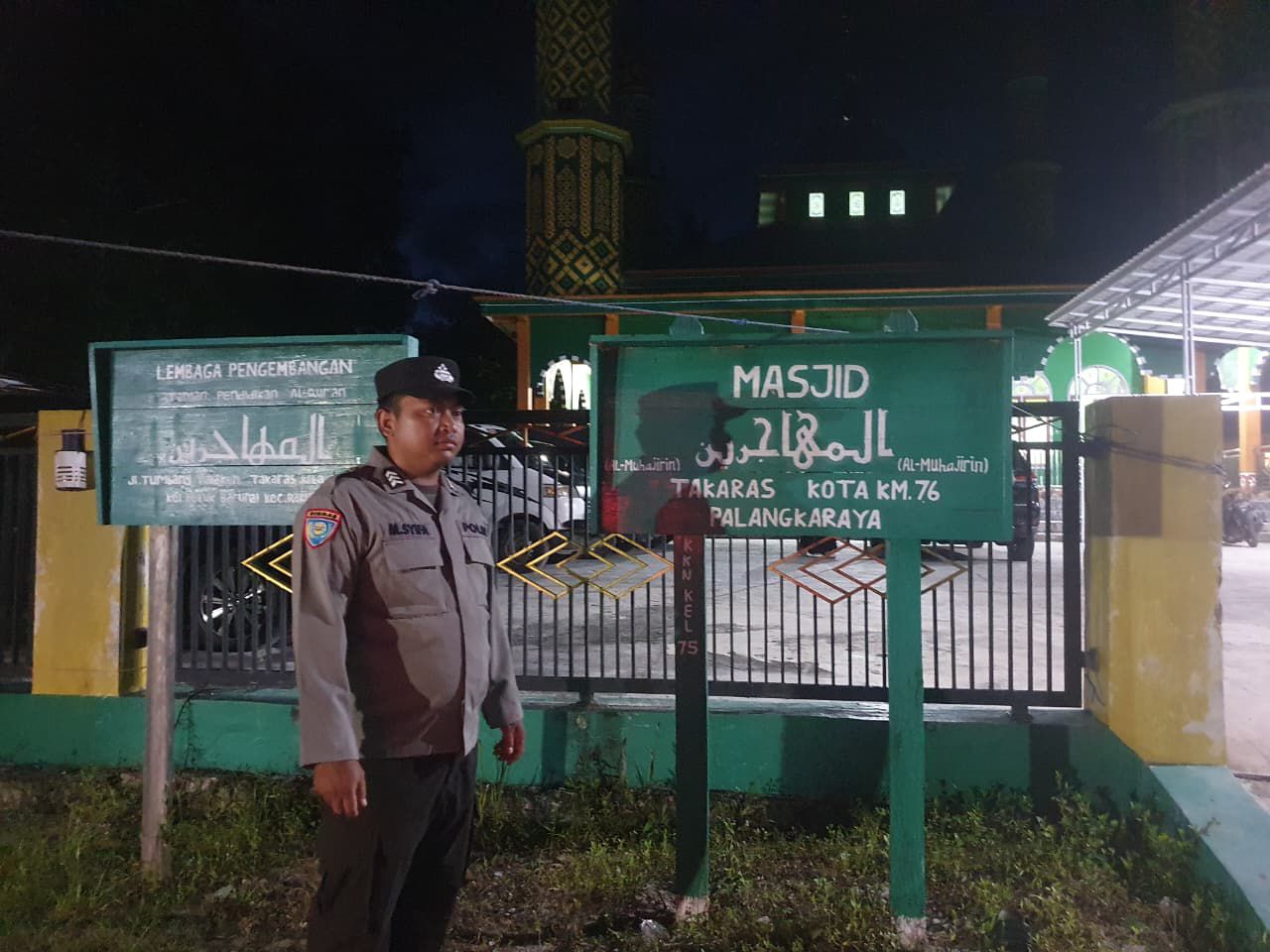 Saat Libur Tahun Baru, Patroli Harkamtibmas Polsek Rakumpit Kunjungi Tempat Ibadah