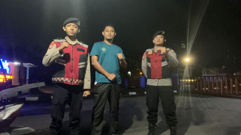 Berikan Rasa Aman, Patroli Satsamapta Polresta Palangka Raya ke Gudang Bulog