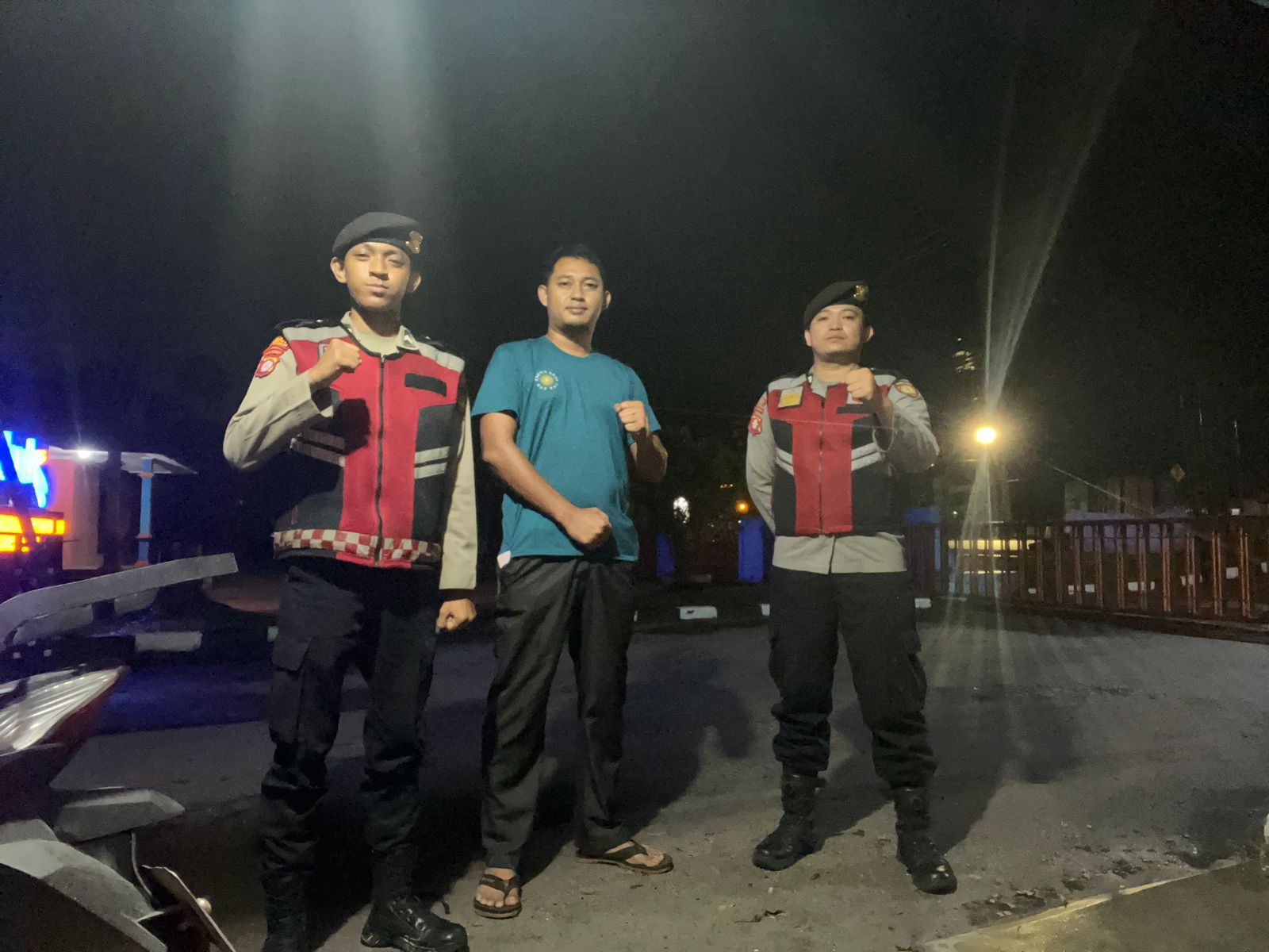 Berikan Rasa Aman, Patroli Satsamapta Polresta Palangka Raya ke Gudang Bulog