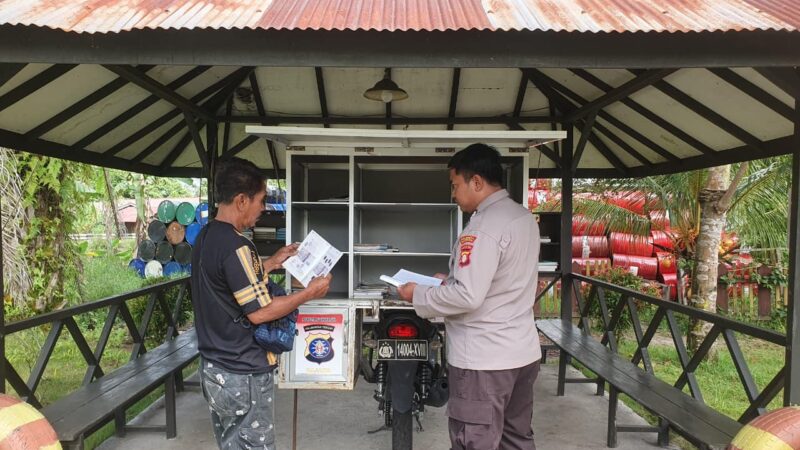 Polsek Rakumpit Hadirkan Bajaka Presisi, Dorong Budaya Membaca di Tengah Warga