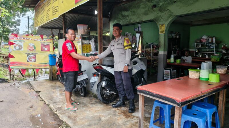 Lewat DDS, Bhabinkamtibmas Polsek Sabangau Ajak Warga Kalampangan Jaga Kamtibmas