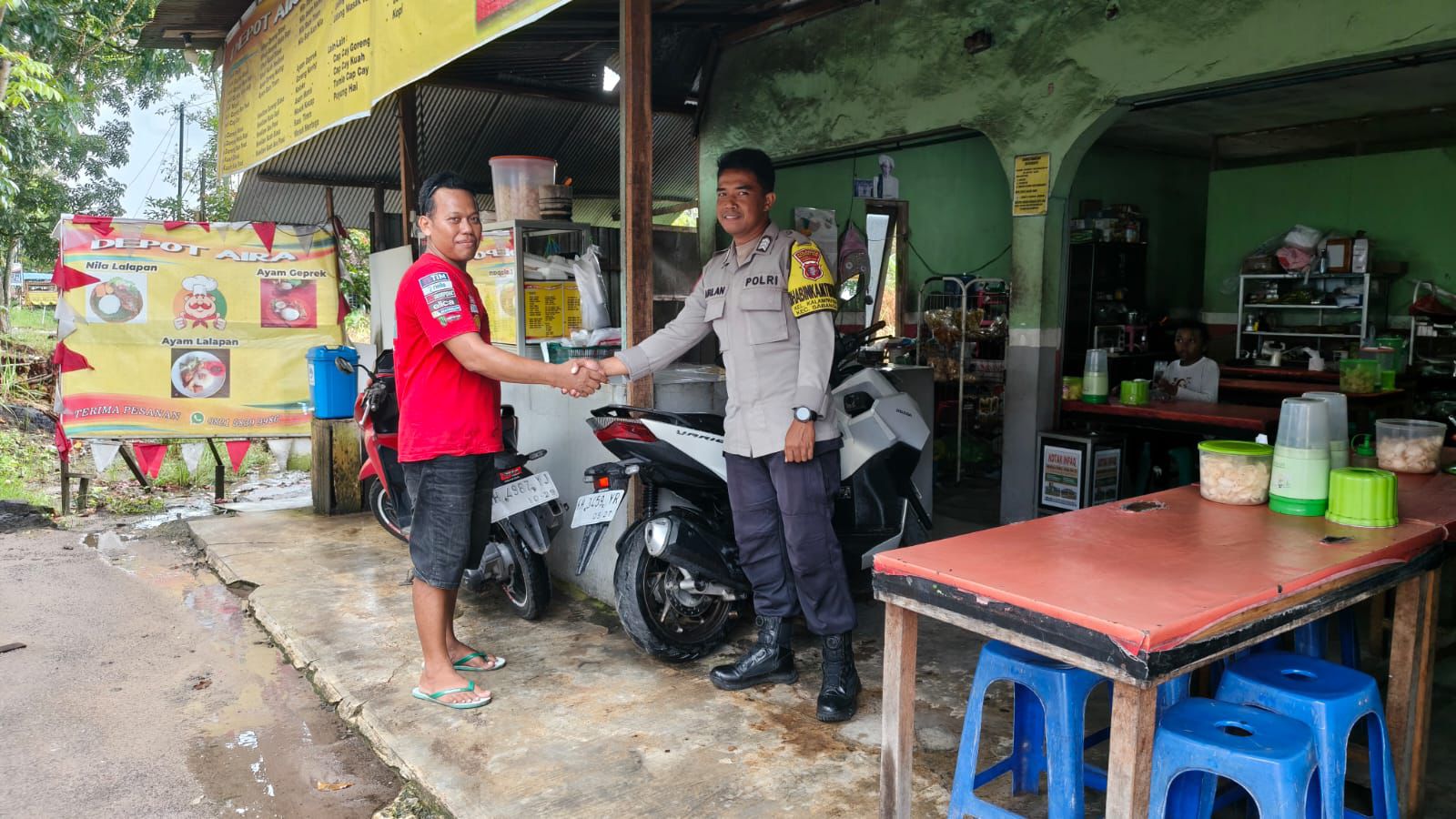 Lewat DDS, Bhabinkamtibmas Polsek Sabangau Ajak Warga Kalampangan Jaga Kamtibmas