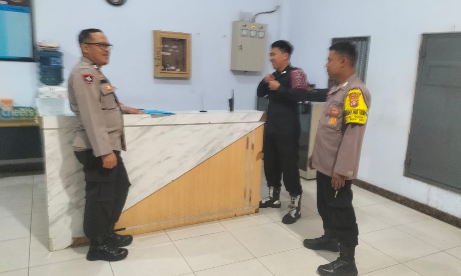 Pupuk Sinergitas, Piket Polsek Bukit Batu Patroli ke Lapas Kelas II A Palangka Raya