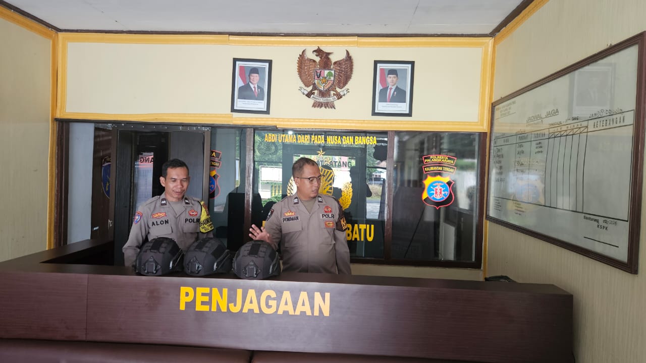 Pasca Periksa Inventaris Penjagaan, Polsek Bukit Batu Cek Ruang Tahanan